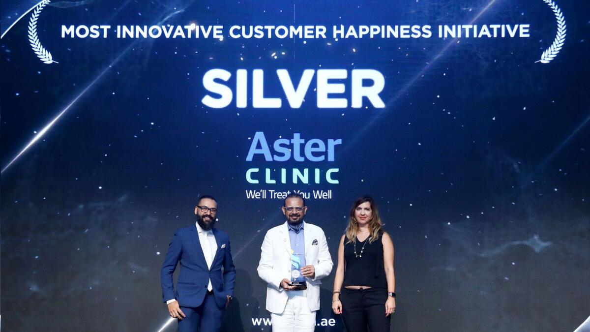 حصلت Mission MAGIC من Aster Clinics على الجائزة الفضية عن 